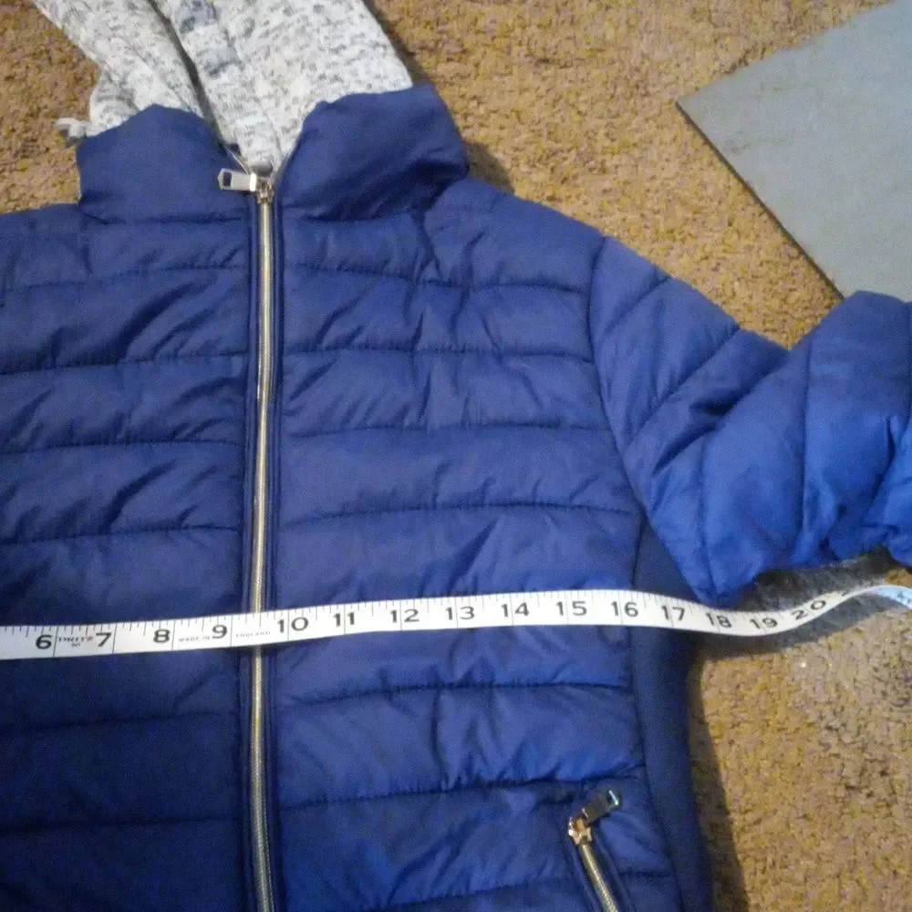 Special One Premium Quality Blue Puffer Jacket Size M